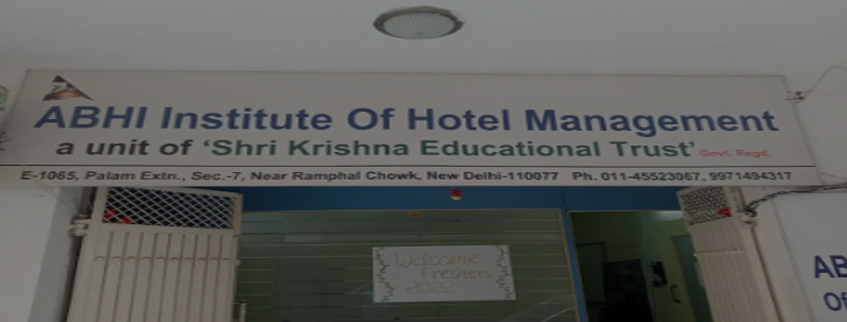 Abhi Institute Of Hotel Management, Dwarka Admission 2025