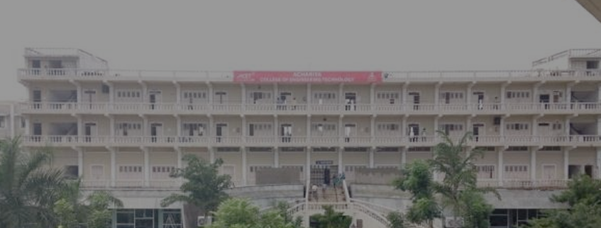 Achariya College of Engineering Technology, Puducherry Admission 2024