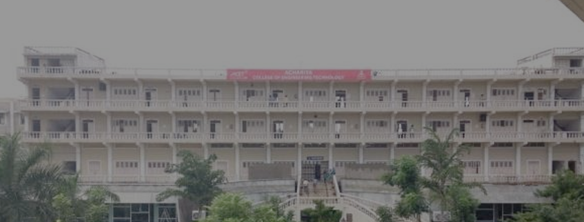 Achariya College of Engineering Technology, Puducherry Admission 2025