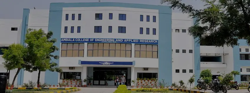 Ambala College of Engineering & Applied Research, Ambala Admission 2025