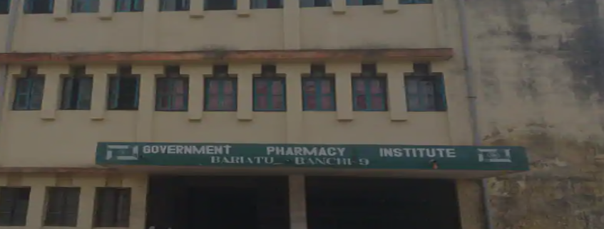 Government Pharmacy Institute, Ranchi Admission 2025