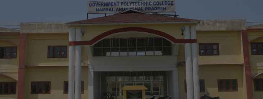 Government Polytechnic Namsai Admission 2026