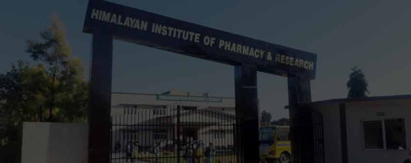 Himalayan Institute of Pharmacy & Research, Dehradun Admission 2025