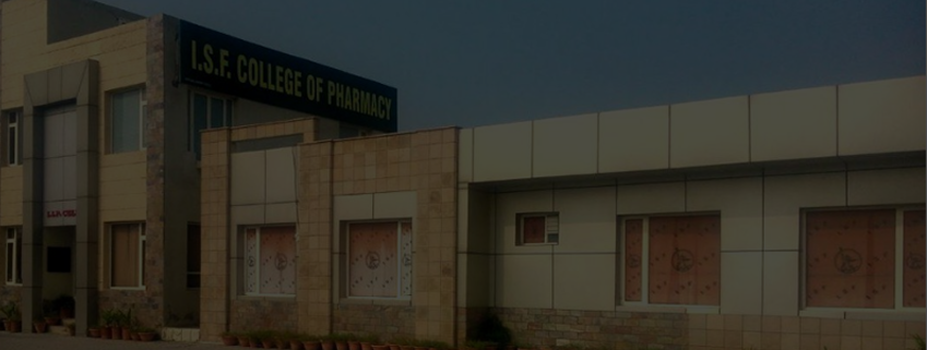 I.S. F. College of Pharmacy, Moga Admission 2024