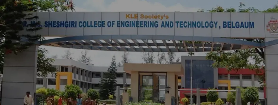 KLE Dr.M S Sheshgiri College of Engineering and Technology, Belagavi Admission 2024