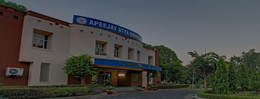 School of Biosciences - Apeejay Stya University, Gurgaon Admission 2025